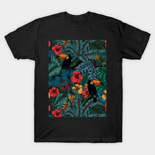 Toucan garden T-Shirt by katerinamk